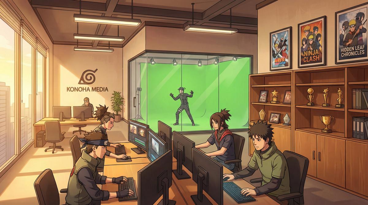 青柠视频公司办公环境